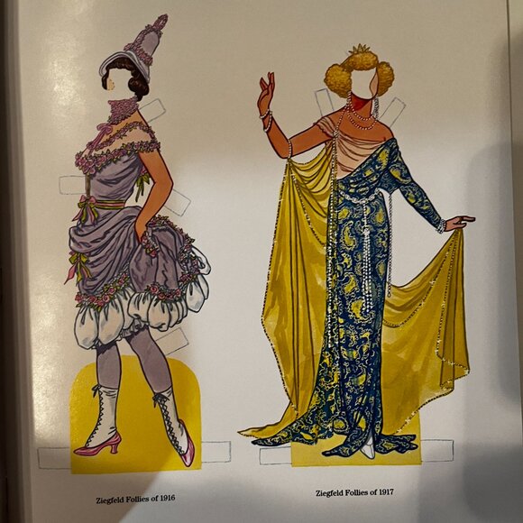 Ziegfeld Follies Paper Dolls by Tom Tierney – Dover Publications 1985 – New - Picture 11 of 14